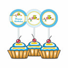 Owl Theme Cupcake / Food Toppers THEME PARTIES Pretty UR Party