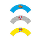 Superhero theme Cupcake Wrappers THEME PARTIES Pretty UR Party