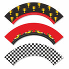 Race Car Party  Cupcake Wrappers THEME PARTIES Pretty UR Party