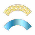 Prince Theme Cupcake Wrappers THEME PARTIES Pretty UR Party