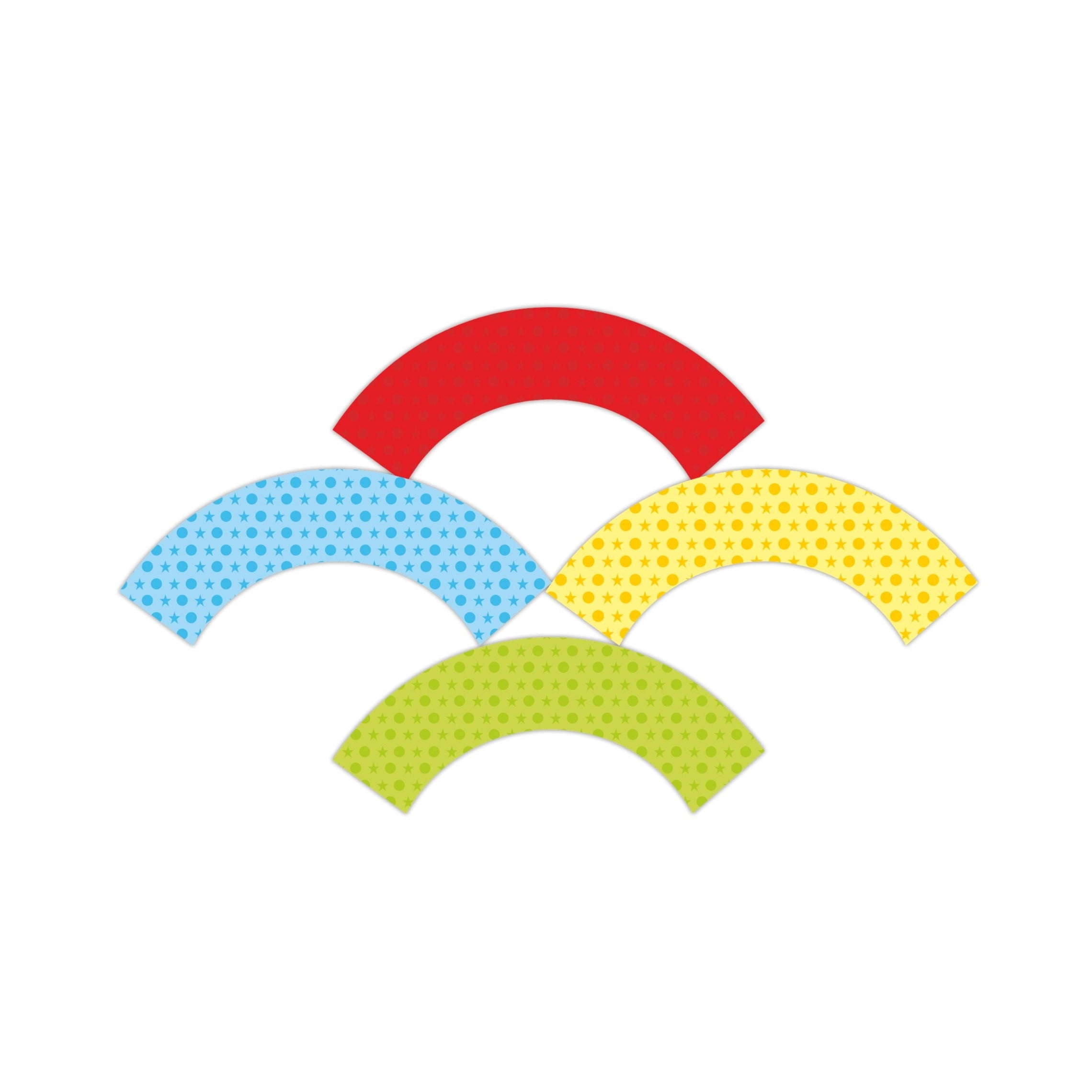 Mickey Mouse Clubhouse Inspired Cupcake Wrappers THEME PARTIES Pretty UR Party