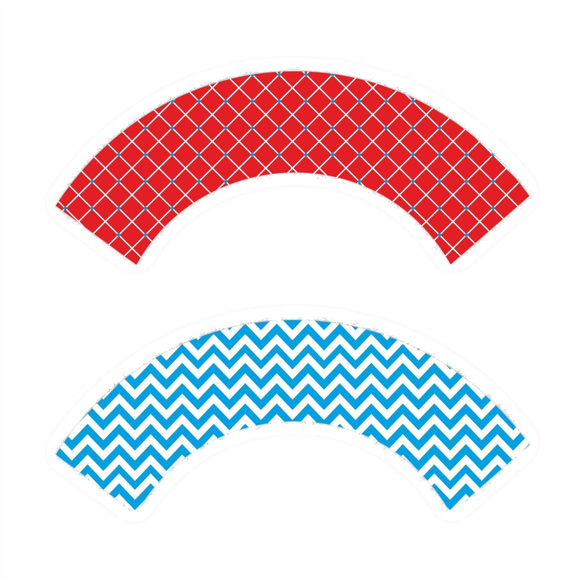 Moustache Cupcake Wrappers