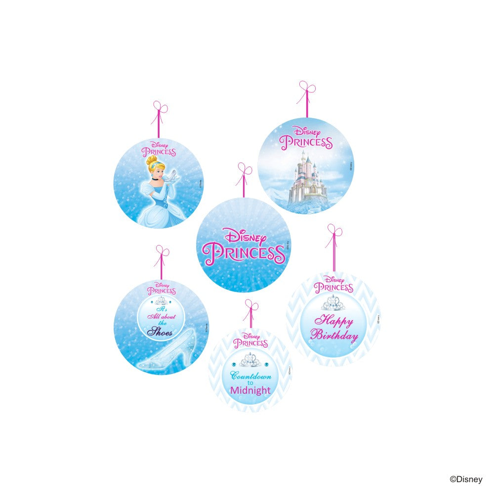 Disney Cinderella Party Decorations Kit - 80 pieces combo pack THEME PARTIES Pretty UR Party