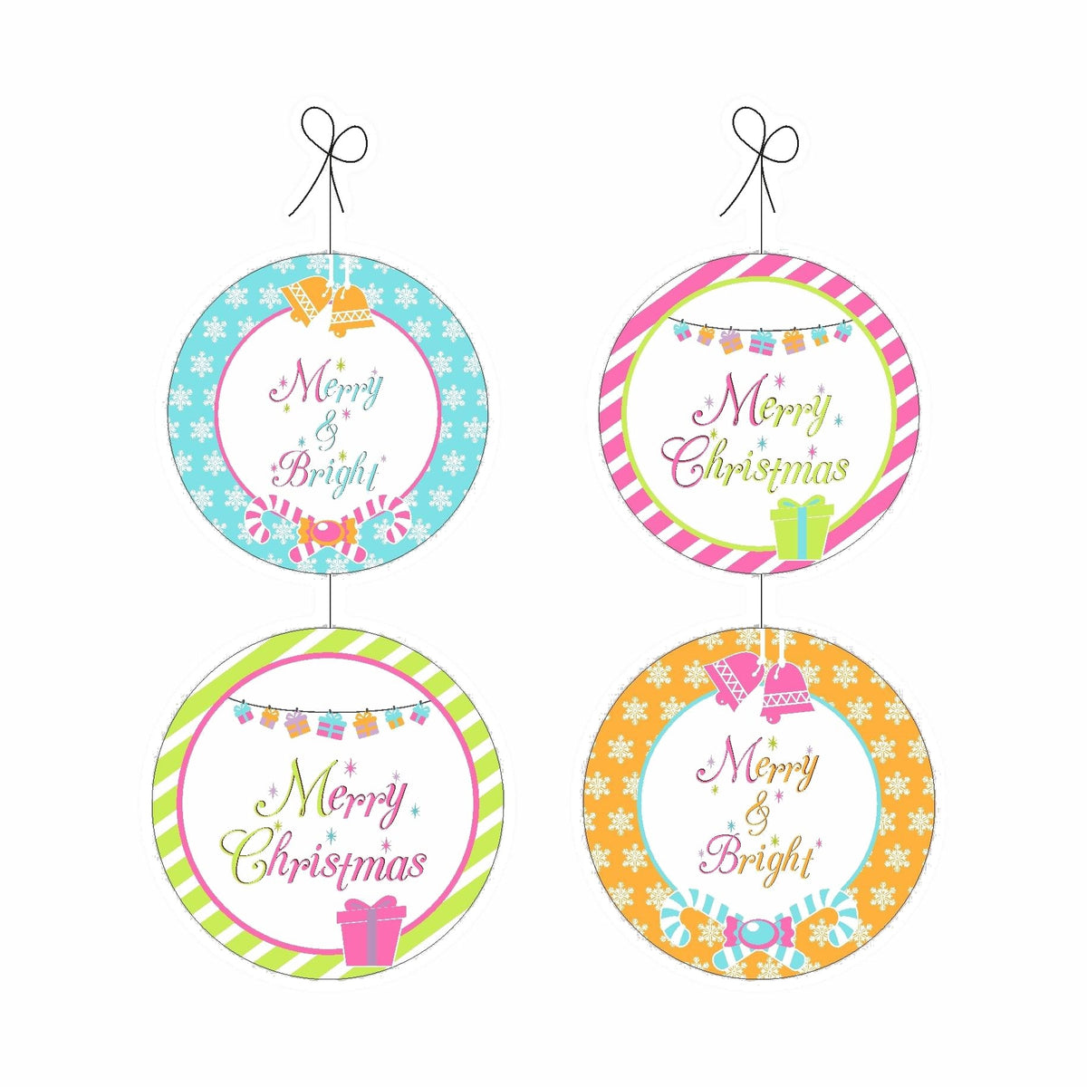 Merry and Bright Danglers