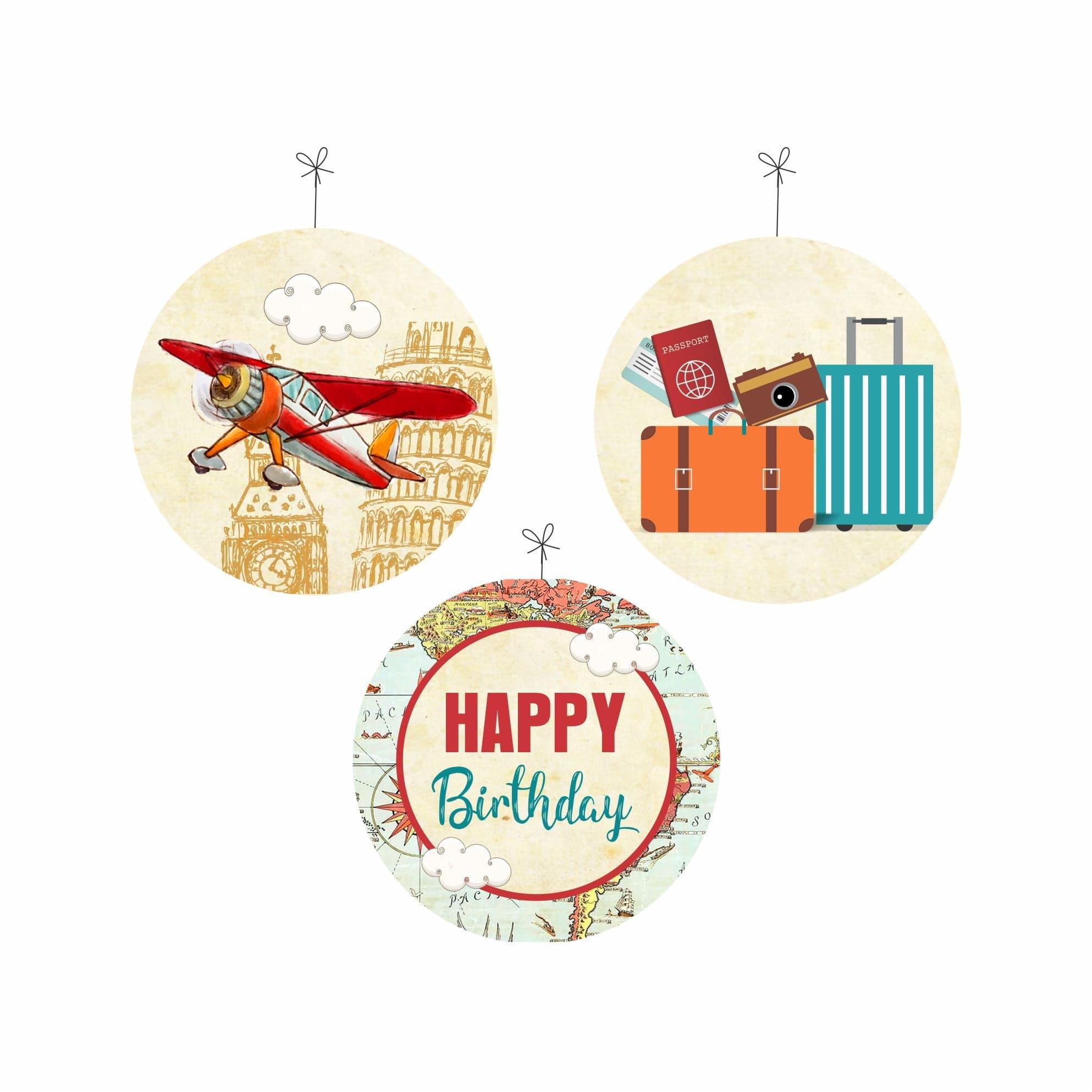 Travel Theme Danglers THEME PARTIES Pretty UR Party