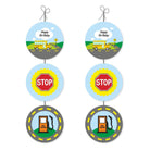 Wheels On The Bus Danglers THEME PARTIES Pretty UR Party
