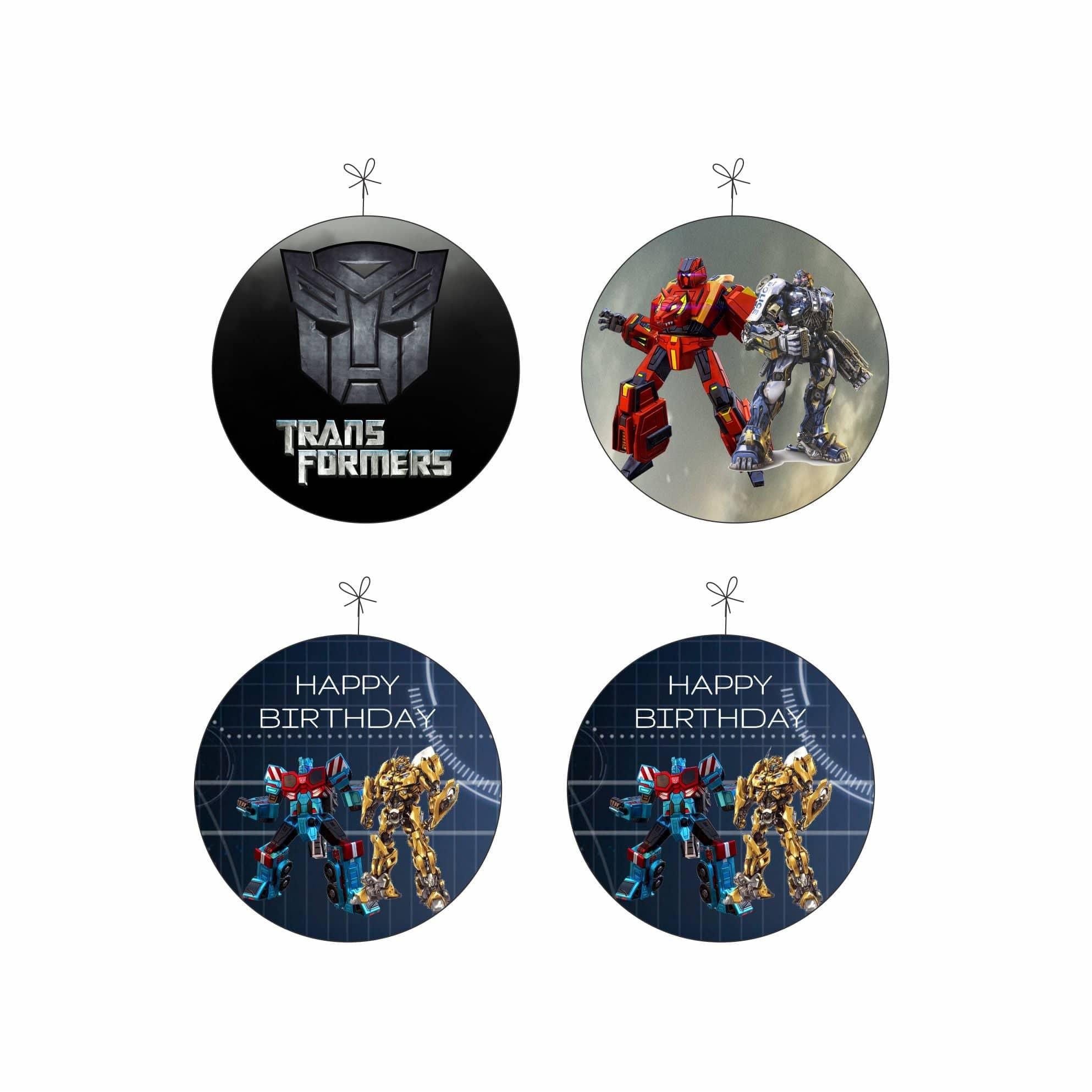 Transformers Theme Danglers THEME PARTIES Pretty UR Party