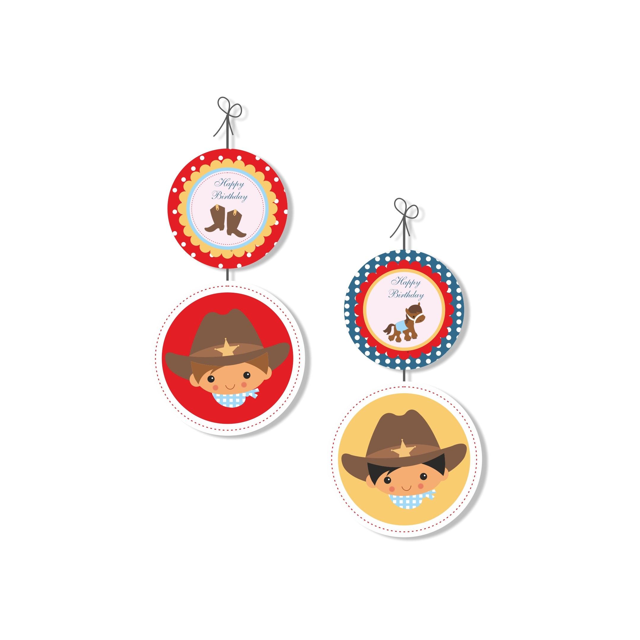 Little Wrangler Danglers THEME PARTIES Pretty UR Party