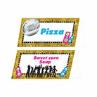 Disco Party Theme Food Labels / Buffet Table Cards THEME PARTIES Pretty UR Party