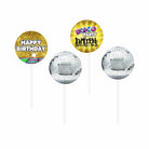 Disco Party Theme Cupcake / Food Toppers THEME PARTIES Pretty UR Party