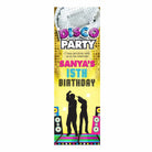 Disco Party Theme Door Banner THEME PARTIES Pretty UR Party