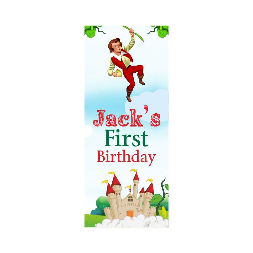 Jack & The Beanstalk Theme Door Banner THEME PARTIES Pretty UR Party