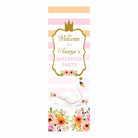 Swan Theme Door Banner THEME PARTIES Pretty UR Party