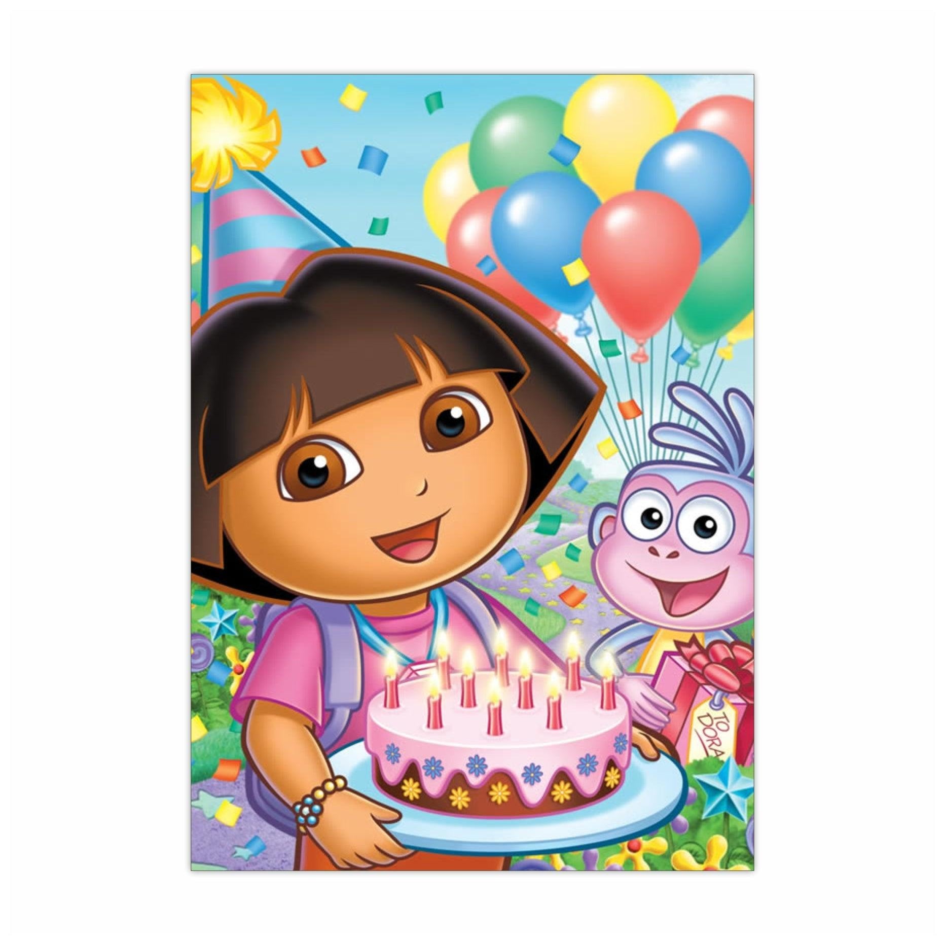 Dora the explorer Centerpieces - Pack of 2 THEME PARTIES Pretty UR Party