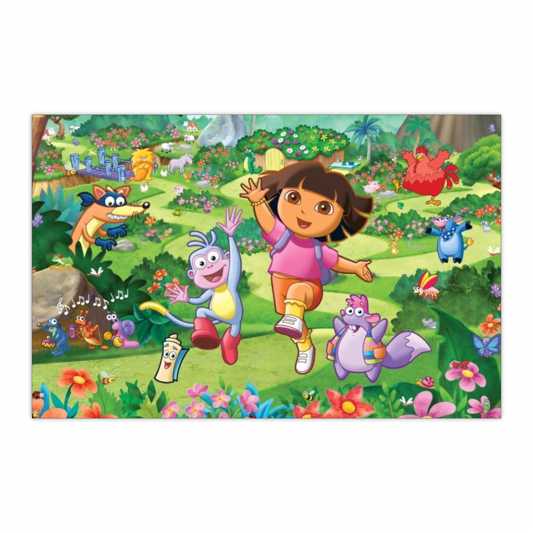 Dora the explorer Table Mats THEME PARTIES Pretty UR Party