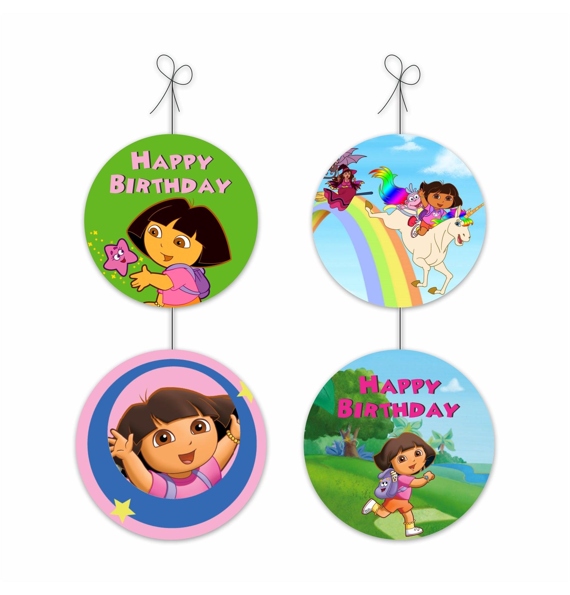 Dora the explorer Danglers THEME PARTIES Pretty UR Party