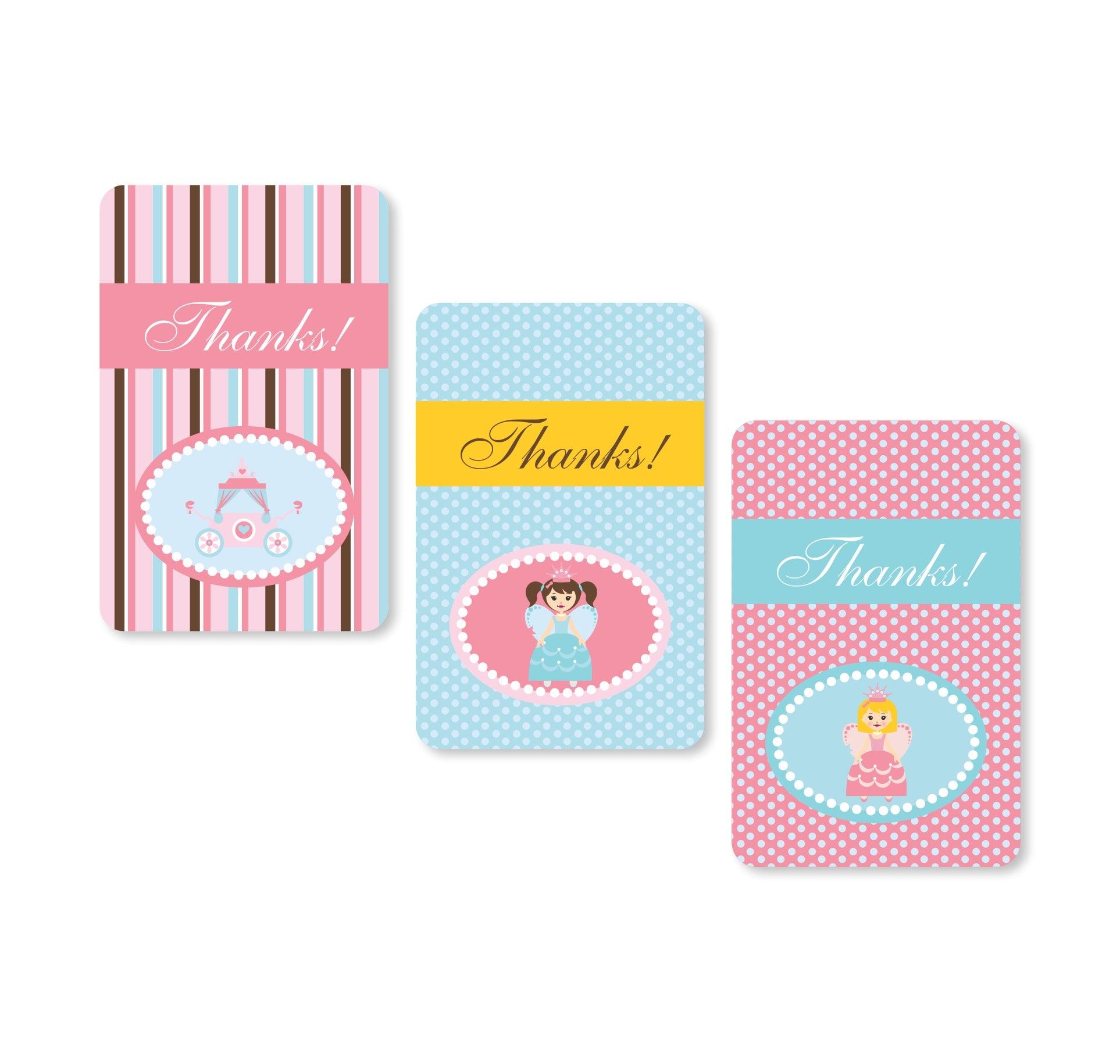 Fairy Princess Thank you Tags THEME PARTIES Pretty UR Party Fairy Princess Thank you Tags THEME PARTIES Pretty UR Party
