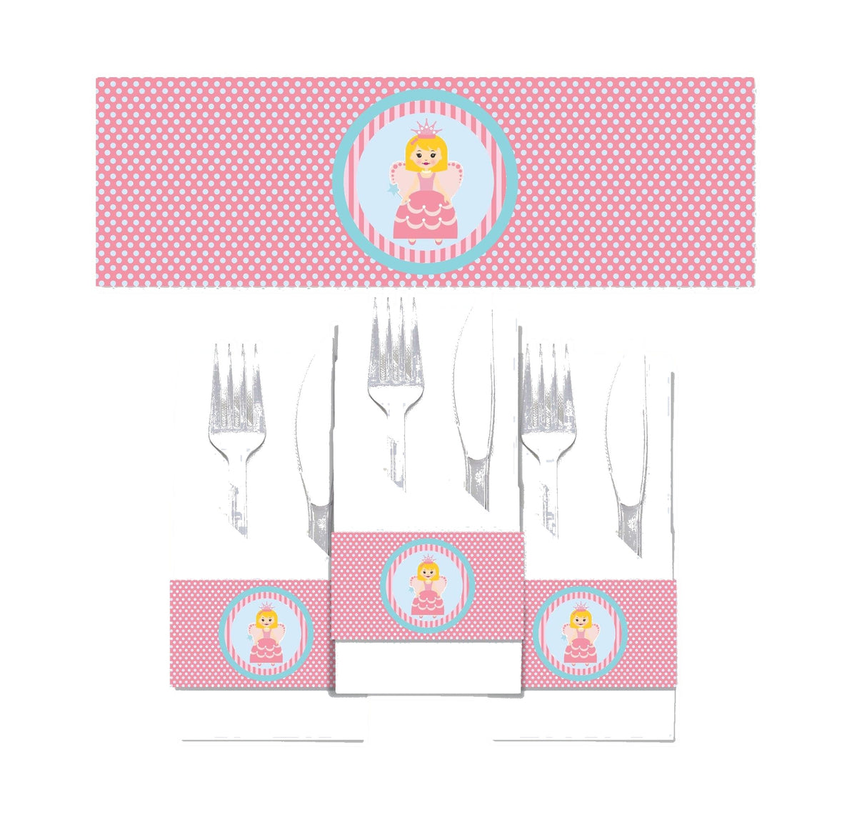 Fairy Princess Napkin Rings