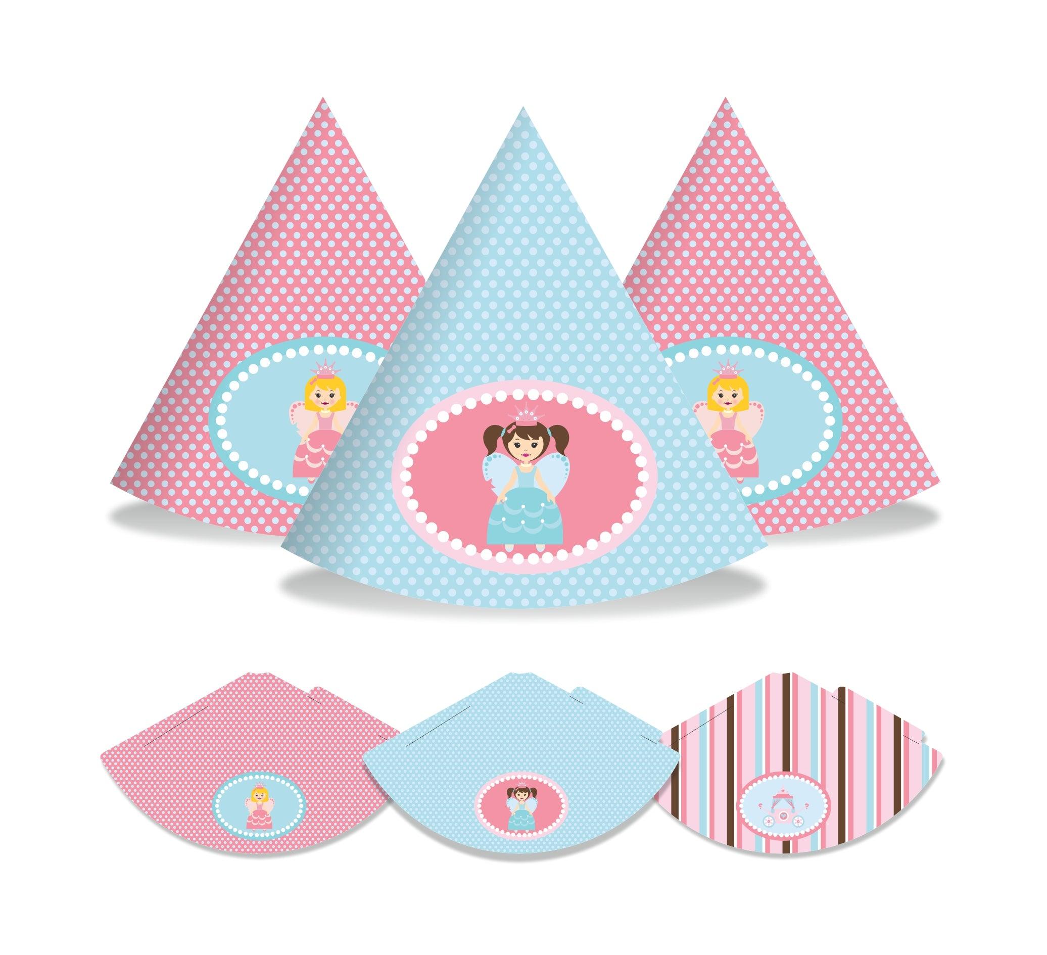 Fairy  Princess Hats - Pack of 10 THEME PARTIES Pretty UR Party
