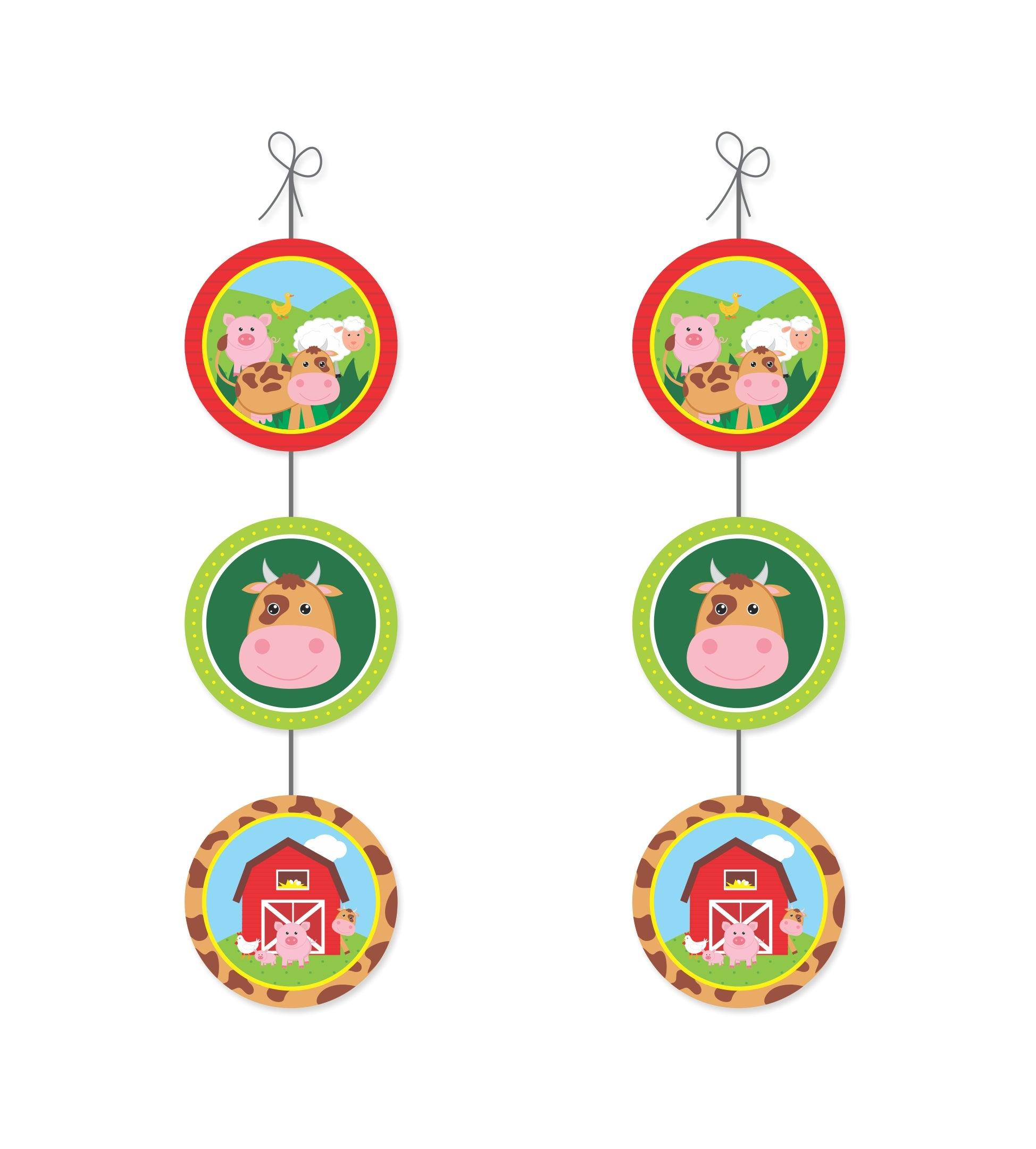 Farm friends theme Danglers THEME PARTIES Pretty UR Party