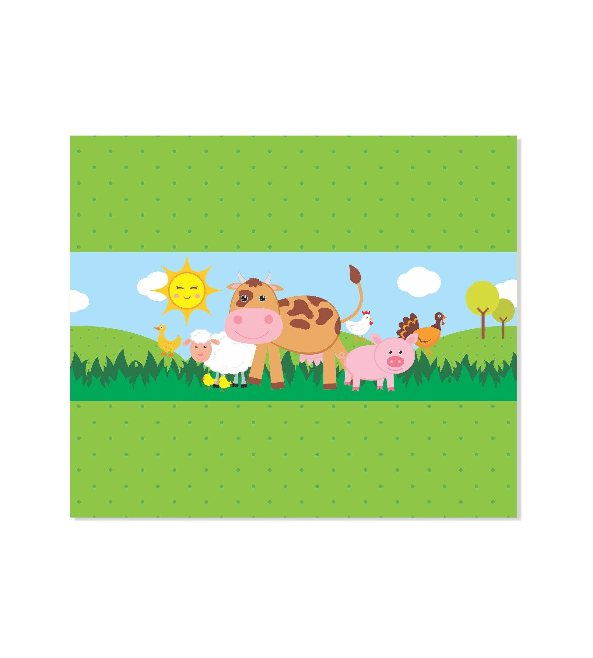 Farm friends theme Chocolate Wrappers THEME PARTIES Pretty UR Party