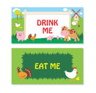 Farm friends theme Food Labels / Buffet Table Cards THEME PARTIES Pretty UR Party