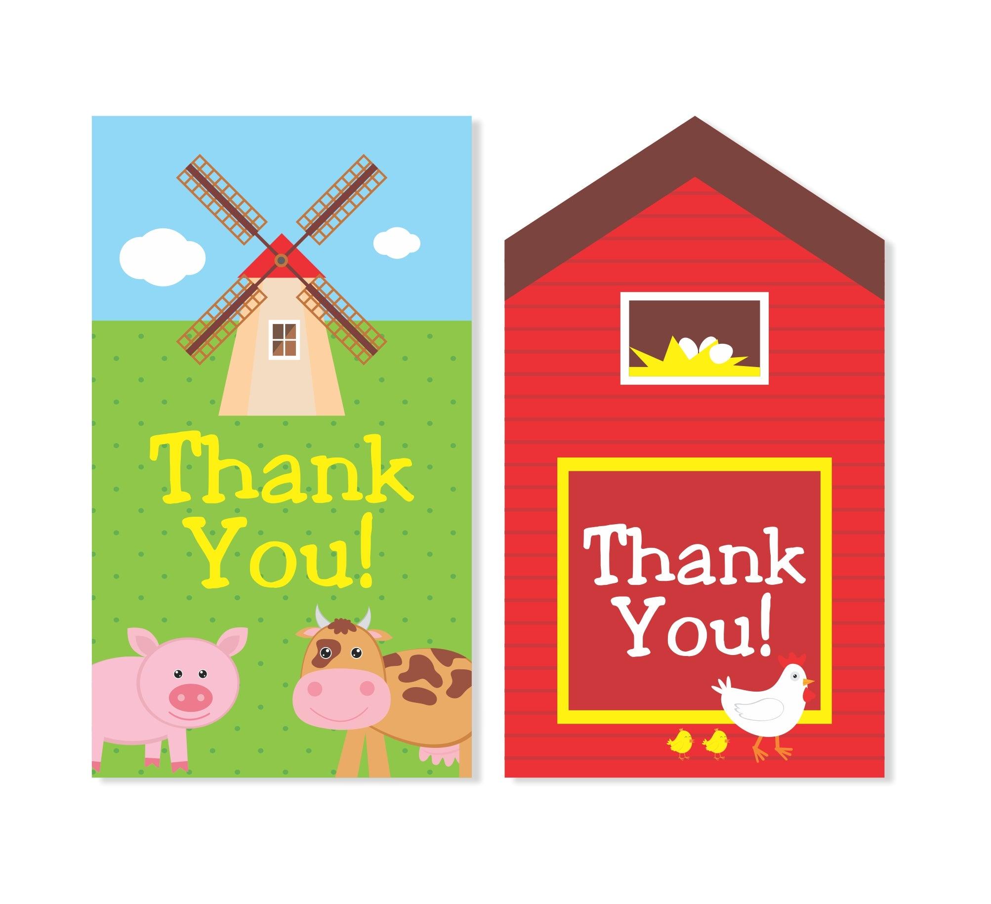 Farm friends theme Thank you Tags THEME PARTIES Pretty UR Party Farm friends theme Thank you Tags THEME PARTIES Pretty UR Party