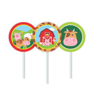 Farm friends theme Cupcake / Food Toppers THEME PARTIES Pretty UR Party