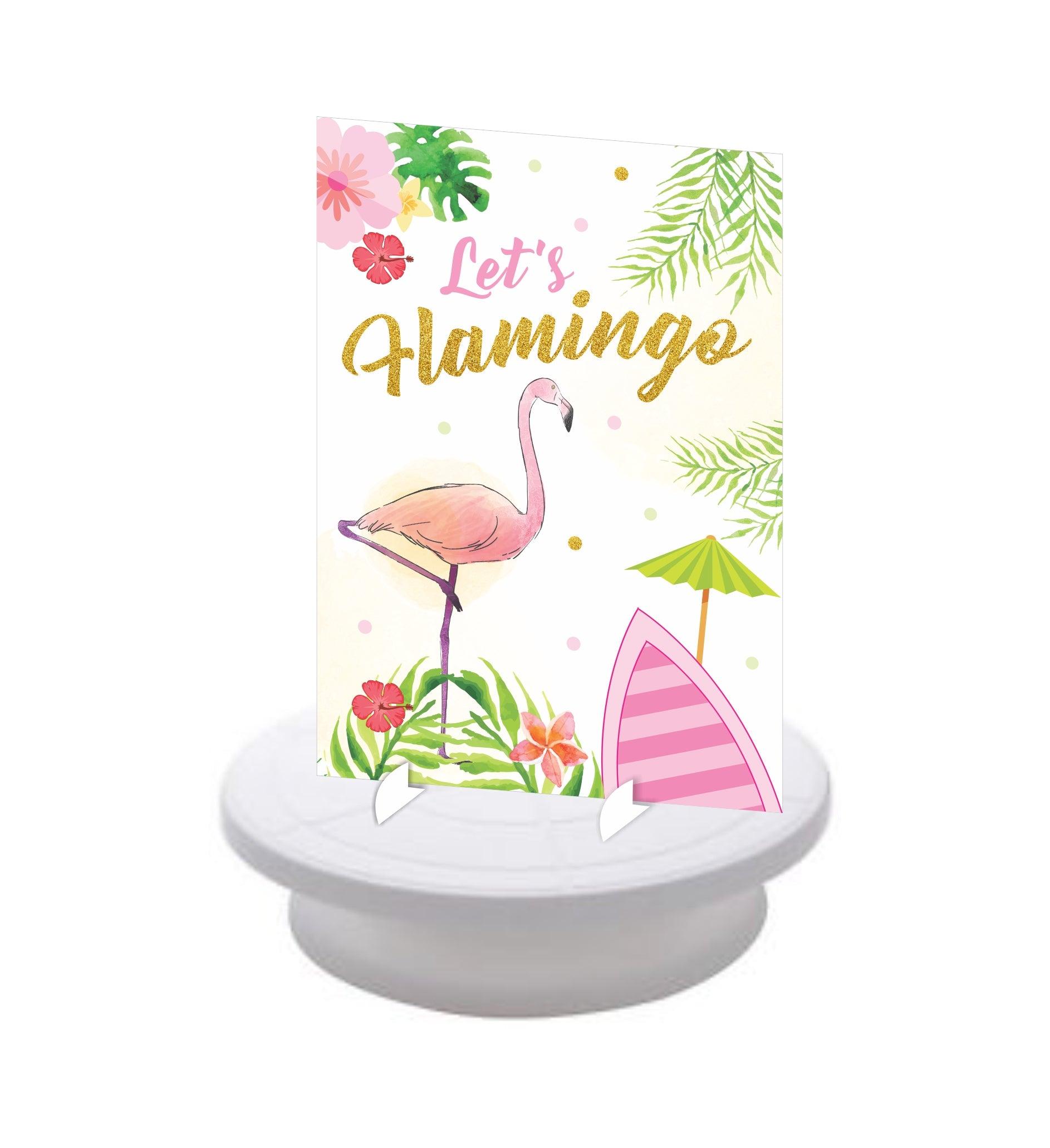 Flamingo Theme Centerpieces - Pack of 2 THEME PARTIES Pretty UR Party
