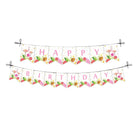 Flamingo Theme Bunting DECORATIONS Pretty UR Party