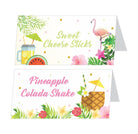 Flamingo Theme Food Labels / Buffet Table Cards THEME PARTIES Pretty UR Party