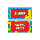 Lego inspired Food Labels / Buffet Table Cards THEME PARTIES Pretty UR Party