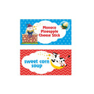 Nursery Rhymes Food Labels / Buffet Table Cards THEME PARTIES Pretty UR Party