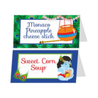 Krishna Theme Food Labels / Buffet Table Cards THEME PARTIES Pretty UR Party