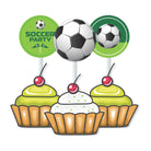 Football Theme Cupcake / Food Toppers THEME PARTIES Pretty UR Party