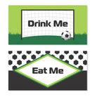 Football Theme Food Labels / Buffet Table Cards THEME PARTIES Pretty UR Party