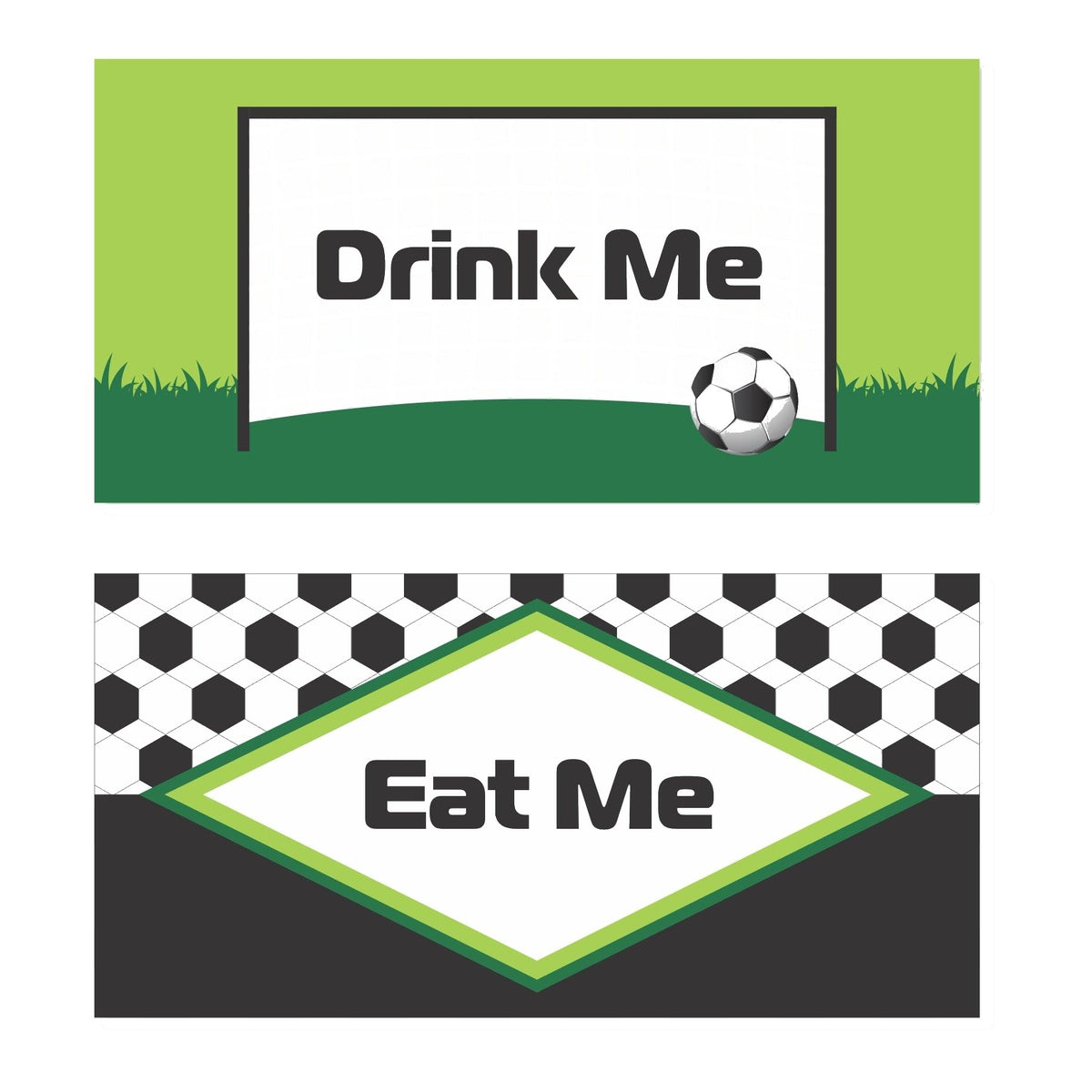 Football Theme Food Labels / Buffet Table Cards — image 2