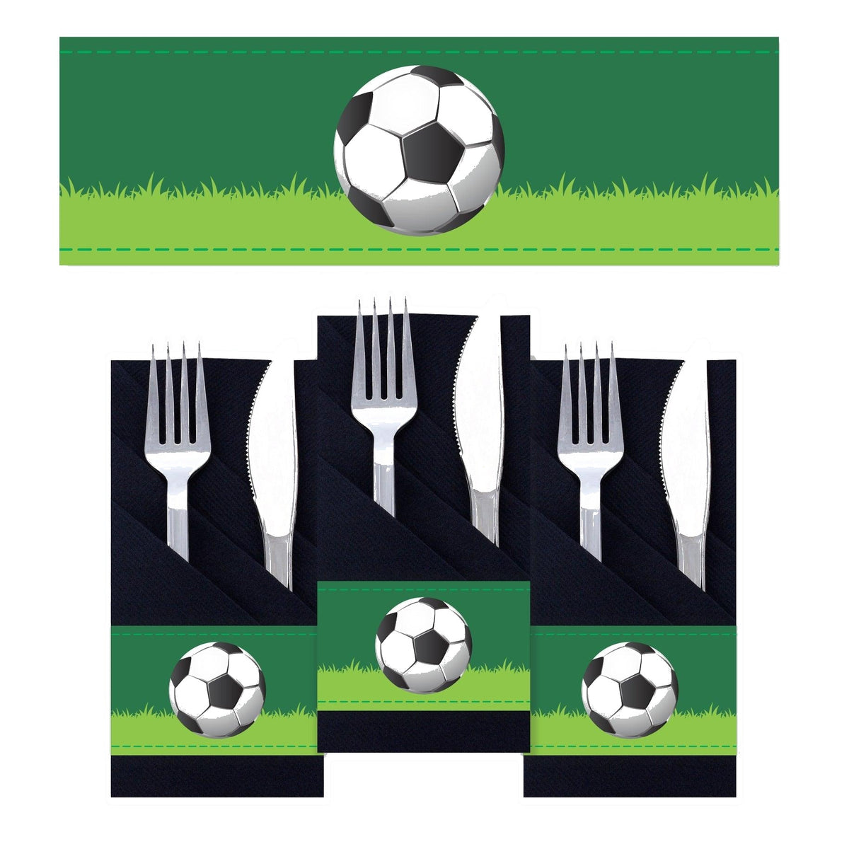 Football Napkin Rings
