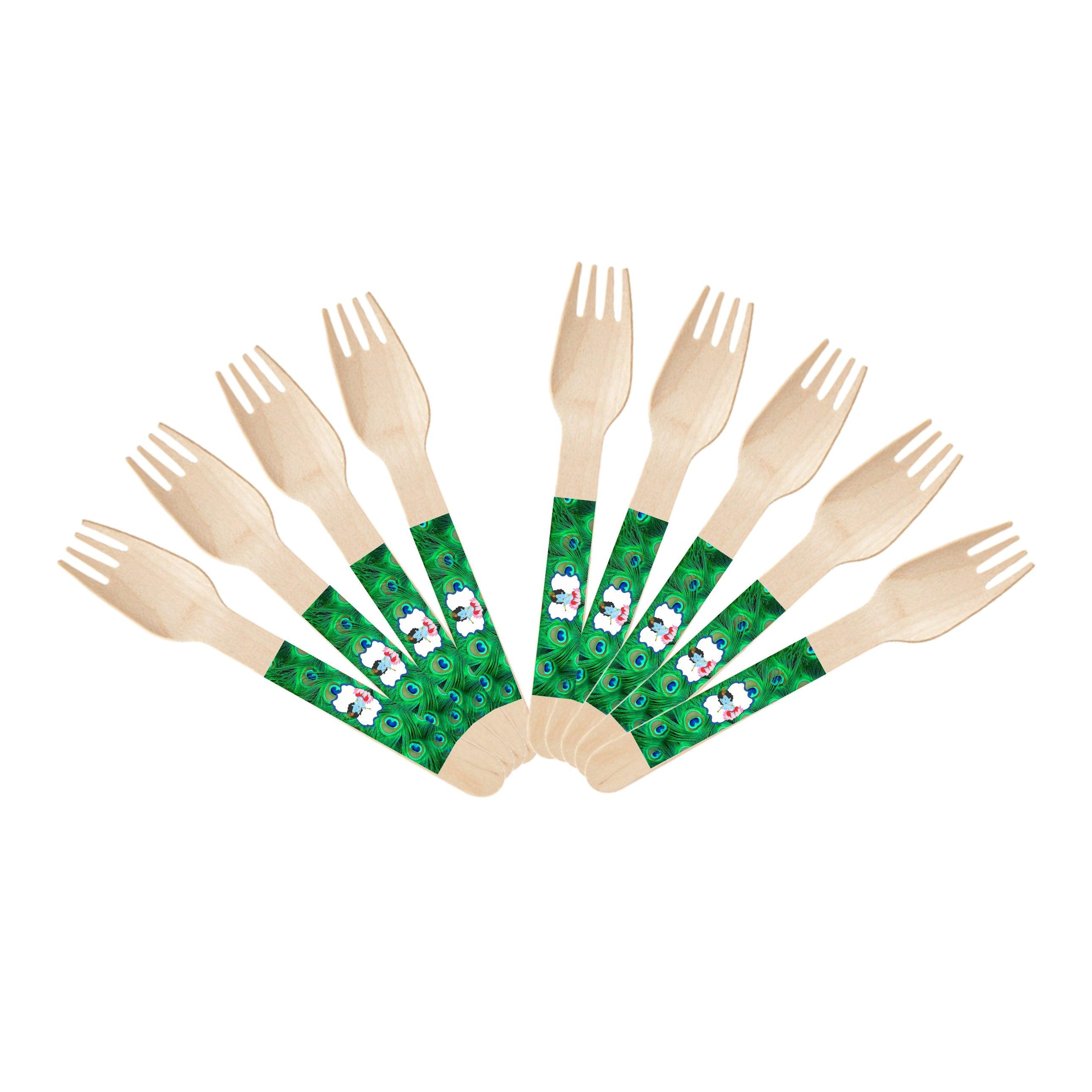 Krishna Theme Forks TABLEWARE Pretty UR Party