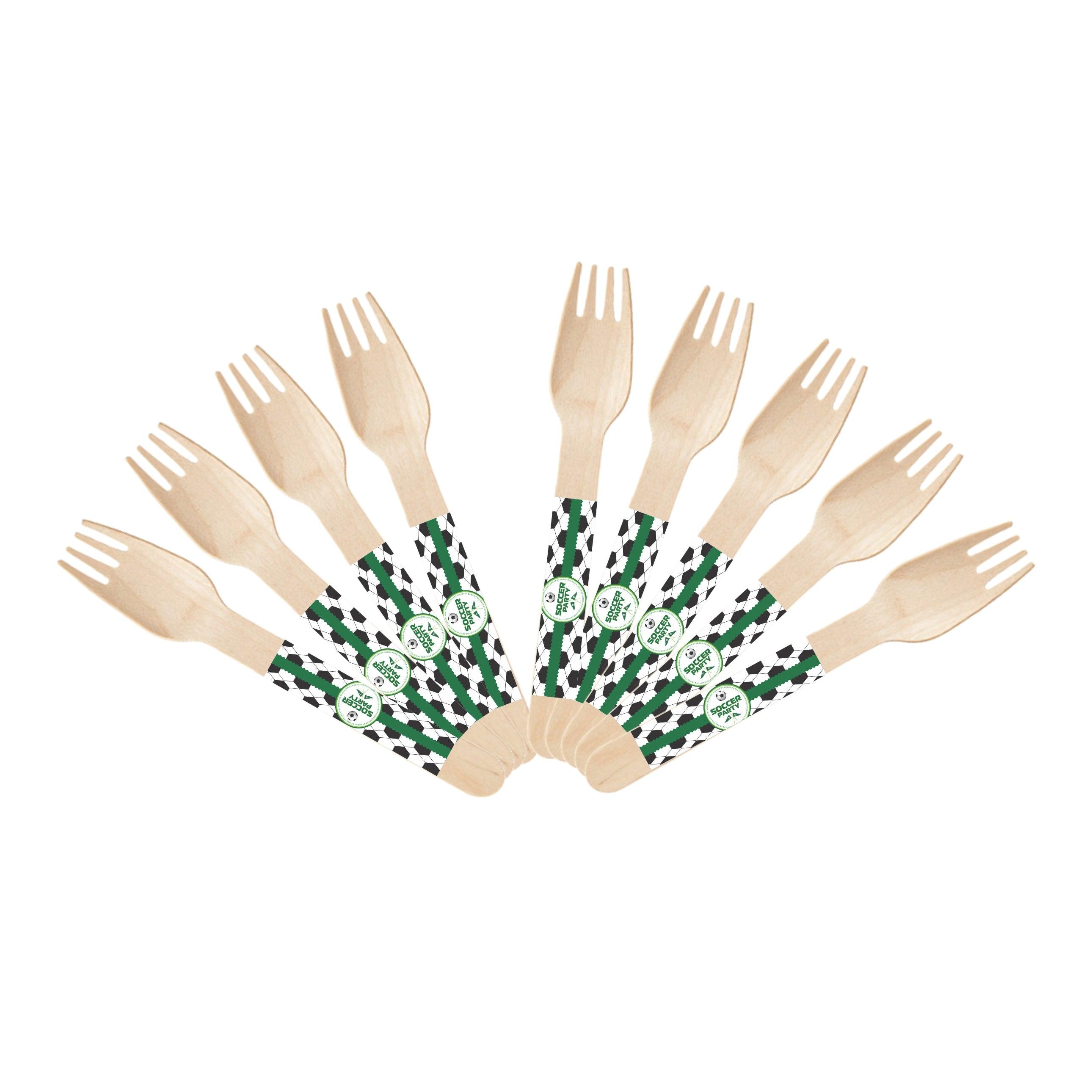 Football Theme Forks TABLEWARE Pretty UR Party