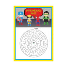 Superhero Maze Game ALL PARTY SUPPLIES Pretty UR Party