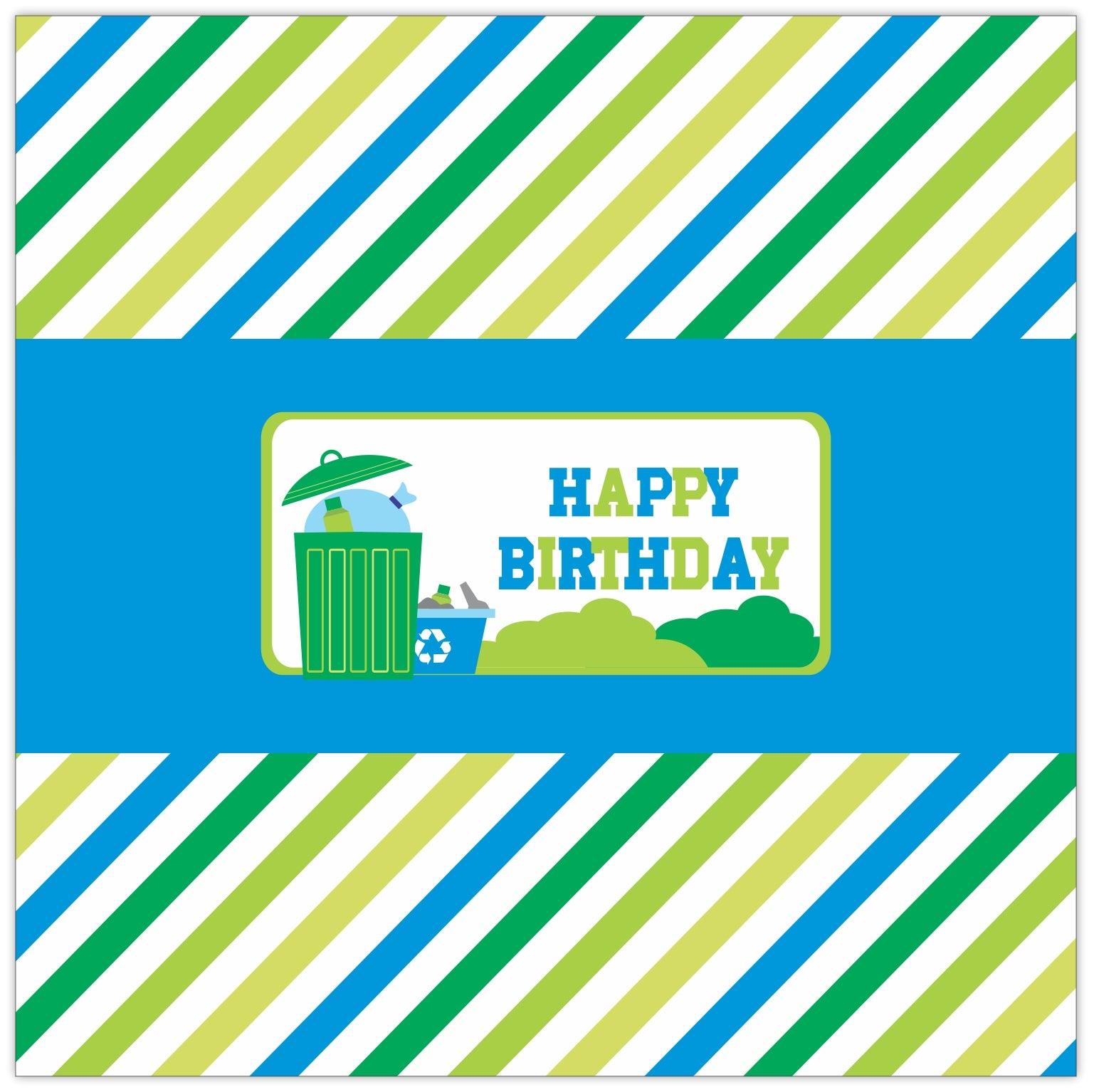 Garbage Truck Chocolate Wrappers THEME PARTIES Pretty UR Party