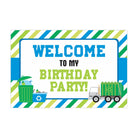Garbage Truck Entrance Banner / Door Sign THEME PARTIES Pretty UR Party