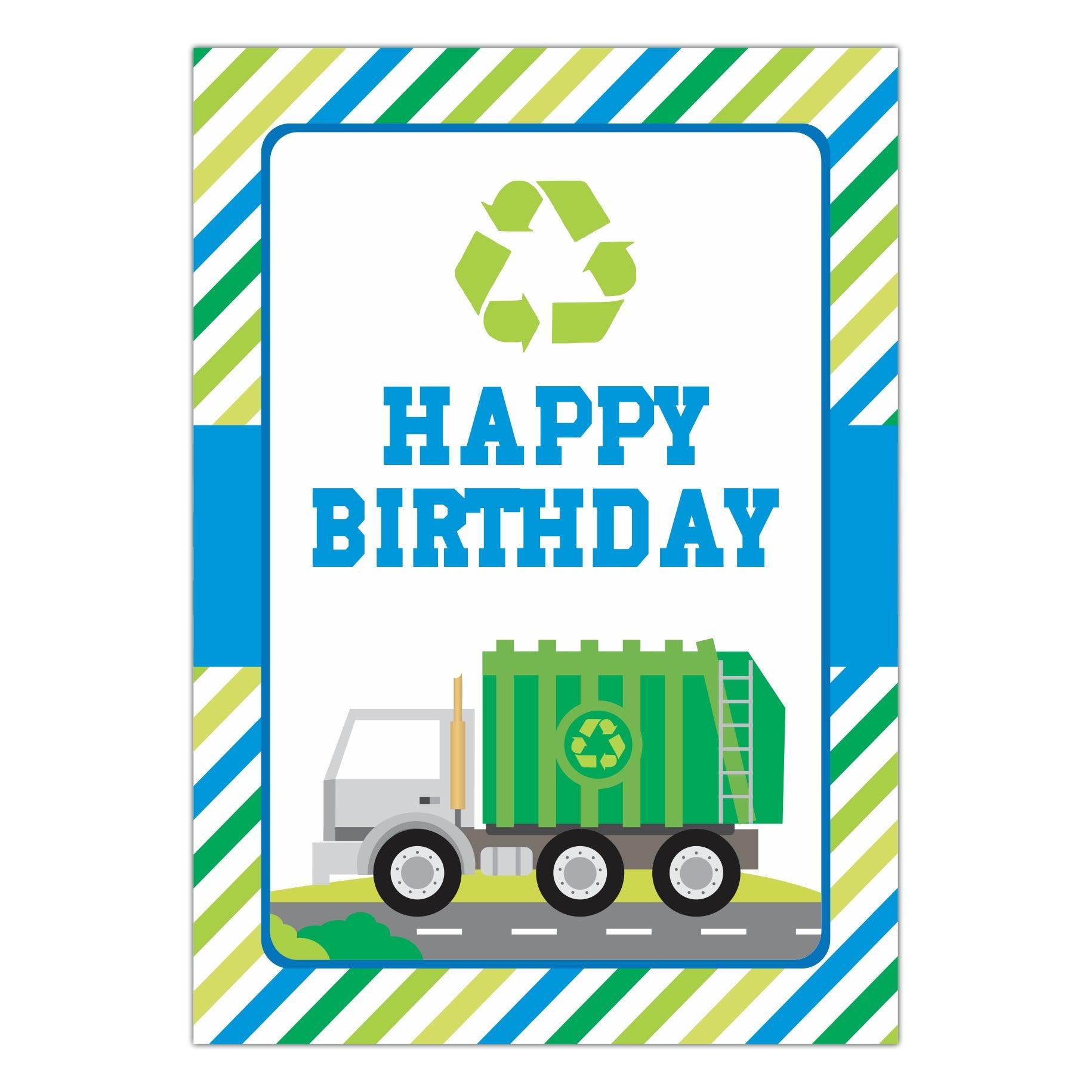 Garbage Truck Centerpieces - Pack of 2 THEME PARTIES Pretty UR Party