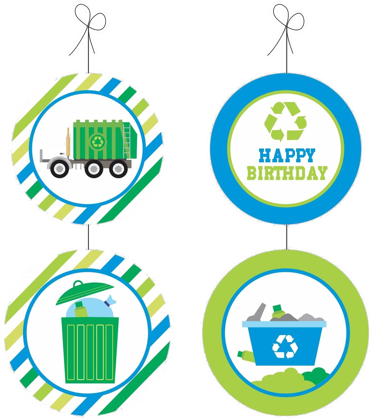 Garbage Truck Danglers