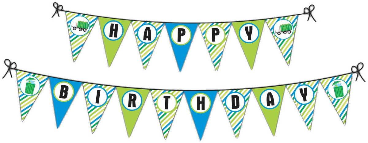 Garbage Truck Bunting