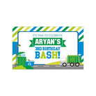 Garbage Truck Theme Backdrop THEME PARTIES Pretty UR Party