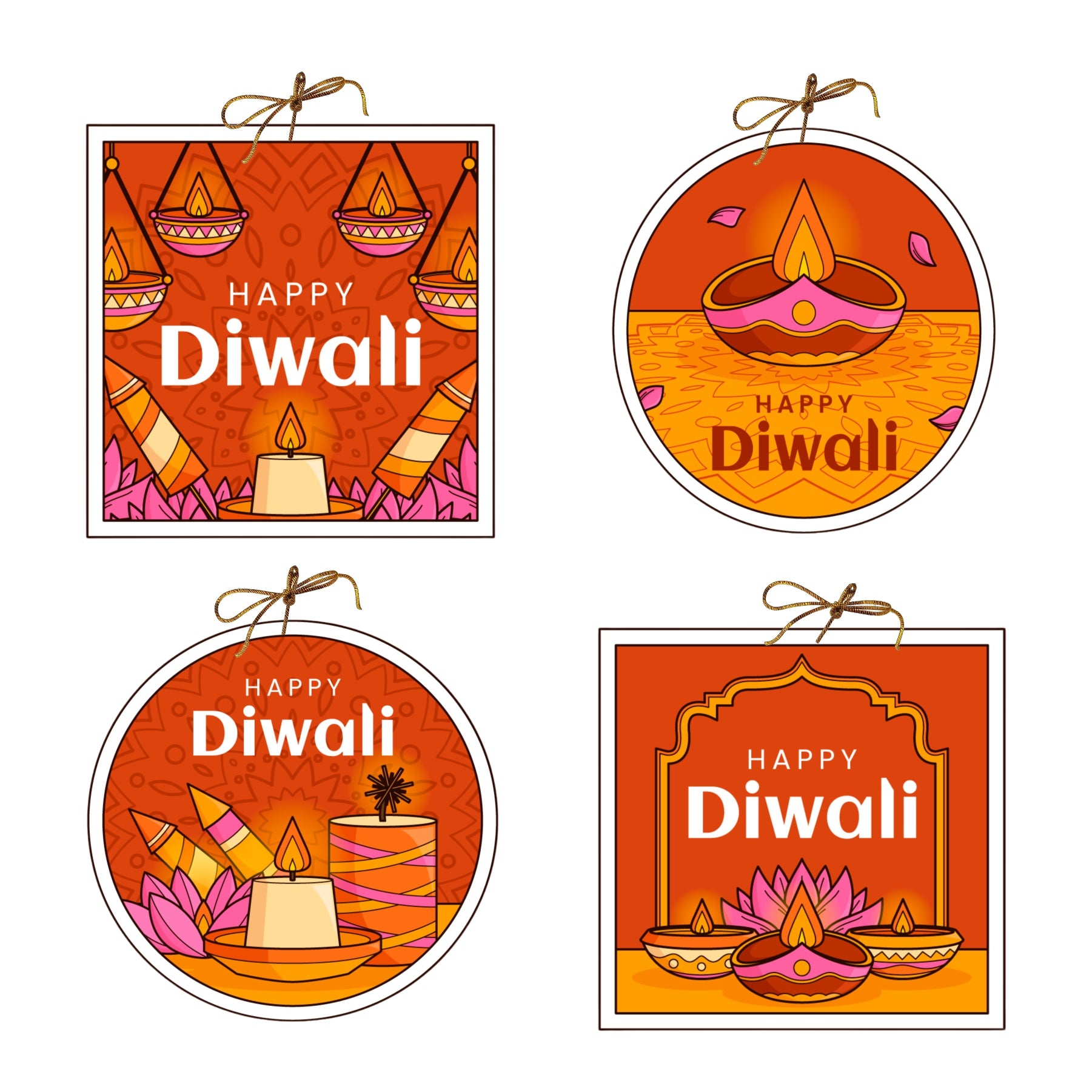 Diwali Gift Tags 03 Diwali Gift Tags 03