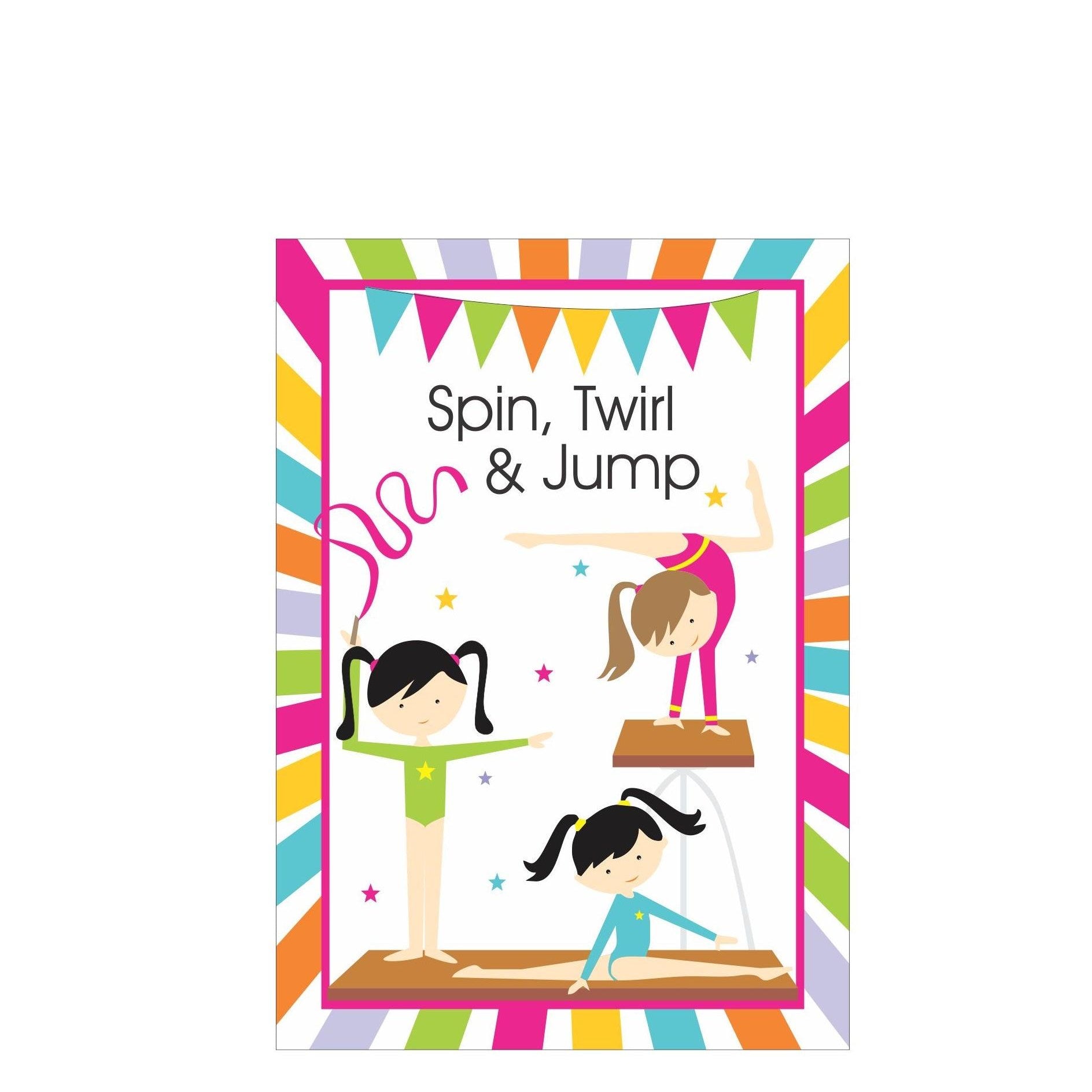 Gymnastics Theme Centerpieces - Pack of 2 THEME PARTIES Pretty UR Party