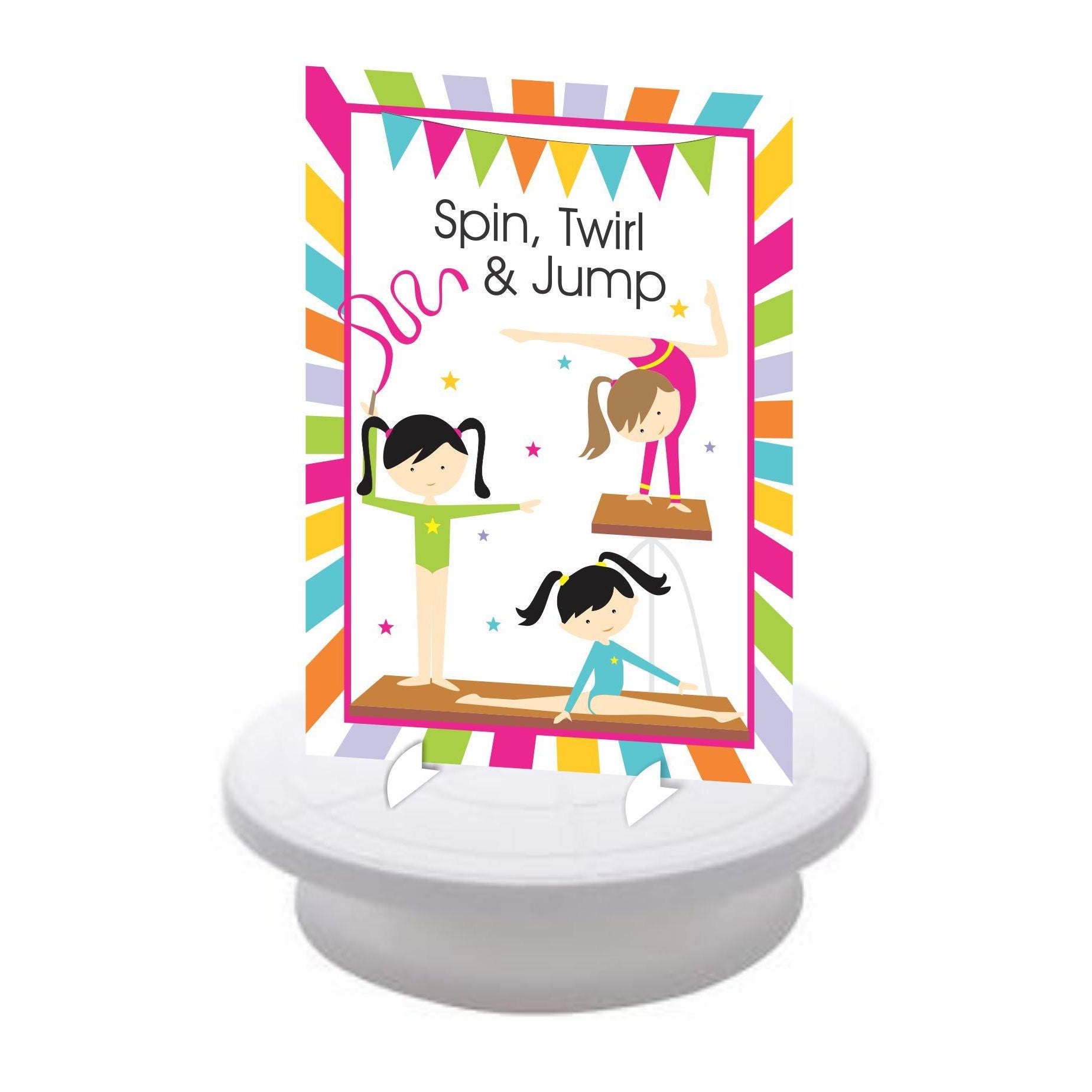 Gymnastics Theme Centerpieces - Pack of 2 THEME PARTIES Pretty UR Party